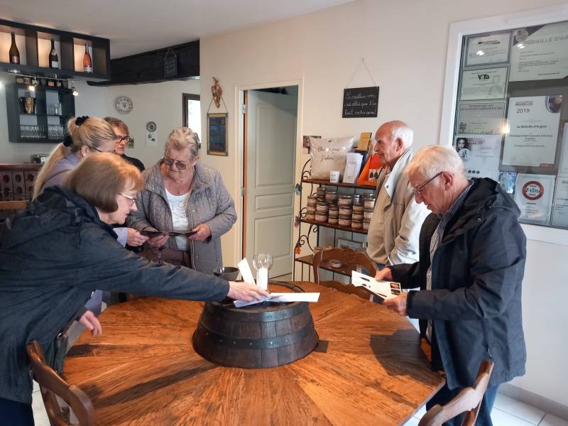 Excursion à Epernay pour des Séniors