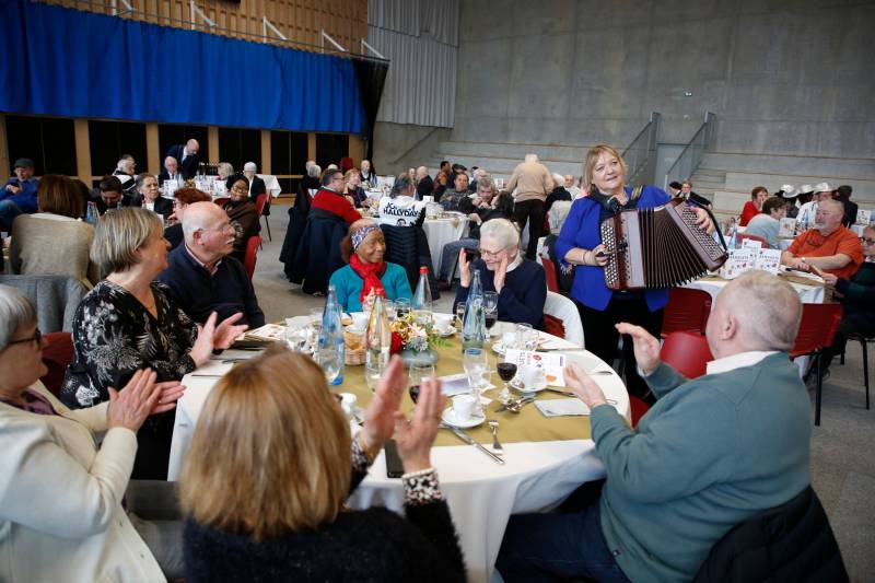 Banquet des retraités à Romainville