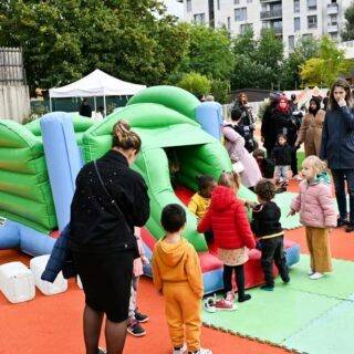 Inauguration de l'école Lacore Moreau à Alfortville